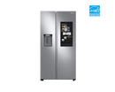 Réfrigérateur côte à côte Samsung 36 pouces 21,6 pi³ avec Family Hub RS22T5561SR/AC - Rayures et bosses 
