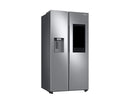 Réfrigérateur côte à côte Samsung 36 pouces 21,6 pi³ avec Family Hub RS22T5561SR/AC - Rayures et bosses 