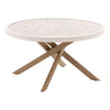 Better Homes & Gardens Paige Steel Outdoor Chat Table, White