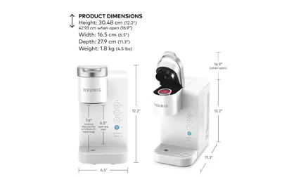 Keurig® K-Express™ Essentials™ Plus Single Serve Coffee Maker K92W - Refurbished