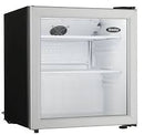 Danby 1.6 cu. ft. Compact Glass Door Refrigerator DAG016A1BDB - Scratch and Dent