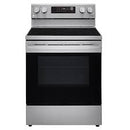LG 30" 6.3 cu Smart Glass Top Range LREL6323S - Scratch & Dent