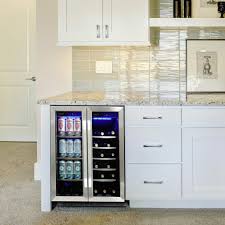 Silhouette 24" Dual Zone Beverage Center SBC051D1BSS - Scratch and Dent