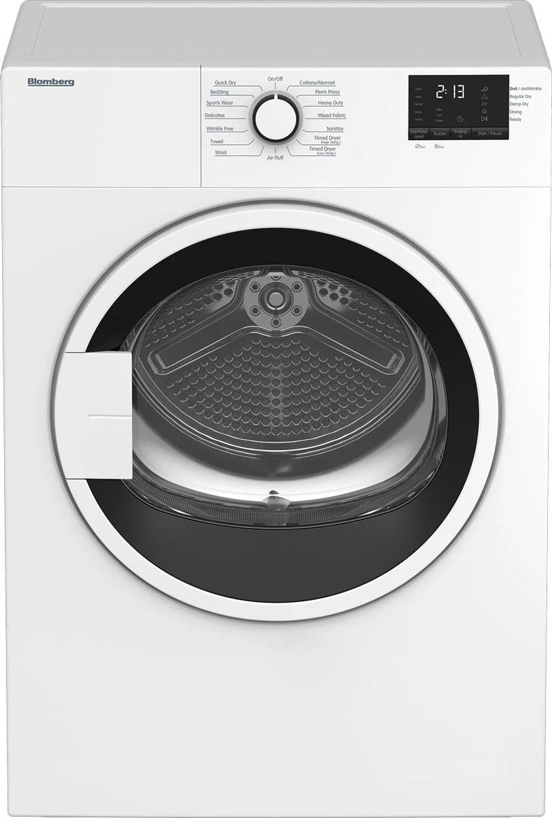 Blomberg 24 inch 3.7 cu Ventless Electric Dryer DV17600W2 - Scratch & Dent
