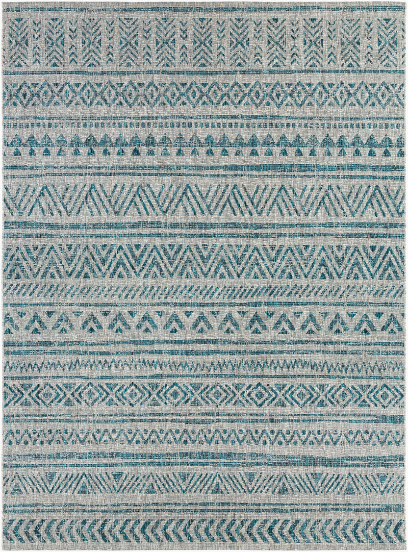 Livabliss 6'7 Square Eagean Indoor/Outdoor Rug EAG-2307 - Like New