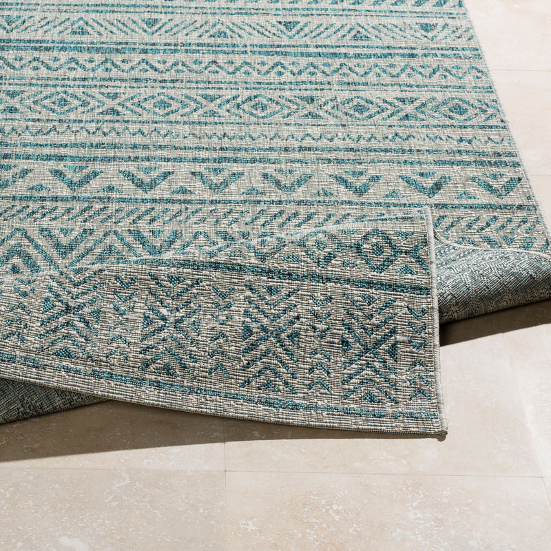 Livabliss 6'7 Square Eagean Indoor/Outdoor Rug EAG-2307 - Like New