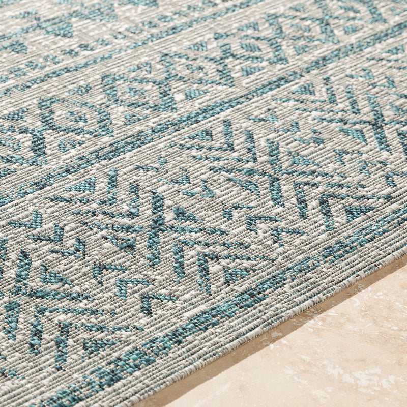 Livabliss 6'7 Square Eagean Indoor/Outdoor Rug EAG-2307 - Like New