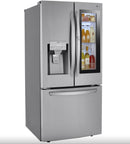 LG 33" 24 cu. ft. Smart InstaView French Door Refrigerator with Craft Ice LRFVS2503S - Refurbished