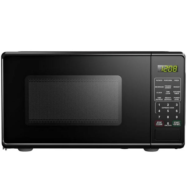 Mainstays 0.7 cu ft 700W Countertop Microwave MSCMVB07BK-L2 - Refurbished