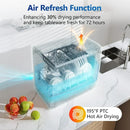 Airmsen 5-Place Settings Portable Countertop Dishwasher with 5L Built-in Water Tank ZMW-DUHA01 - Refurbished