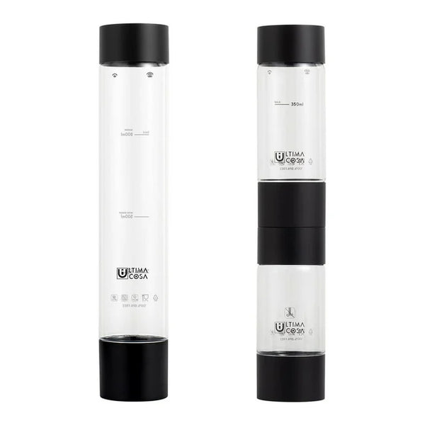Ultima Cosa 3 BPA-Free Water Bottle Pack - Black UC-WB003 - Refurbished