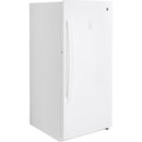 GE 14.1 cu Upright Freezer FUF14DLREWW - Scratch & Dent