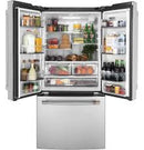GE Cafe 33 inch 19 cu Counter-Depth French Door Fridge CWE19SP2NS1 - Scratch & Dent