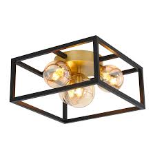 Artika Griffintown Flush Mount Ceiling *Missing light bulb* Light FM-GT - Refurbished