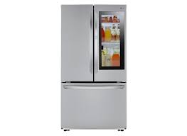 LG 36 inch 27 cu Smart French Door Fridge with InstaView Door LFCS27596S - Scratch & Dent