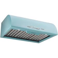 Unique 24” Retro Range Hood UGP-24CR RH T - Ocean Mist Turquoise - Scratch & Dent