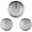 Boutons de lave-linge Whirlpool, paquet de 3