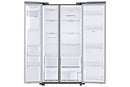 Réfrigérateur côte à côte Samsung 36 pouces 21,6 pi³ avec Family Hub RS22T5561SR/AC - Rayures et bosses 