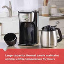 Cafetière programmable thermique Black &amp; Decker 12 tasses* CM2036SC - Remis à neuf