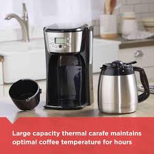 Black & Decker 12-Cup* Thermal Programmable Coffeemaker CM2036SC - Refurbished