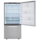 LG 33 inch 26 cu Bottom Mount Fridge LRDCS2603S - Scratch and Dent