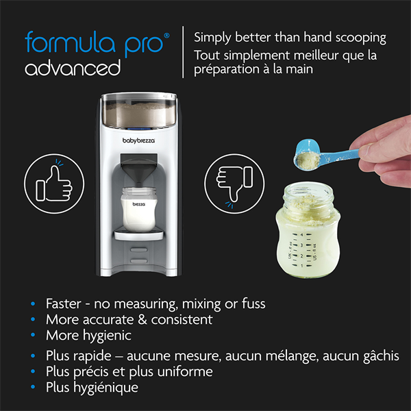 Baby Brezza Formula Pro Advanced Baby Formula Dispenser FRP0046-A - Refurbished