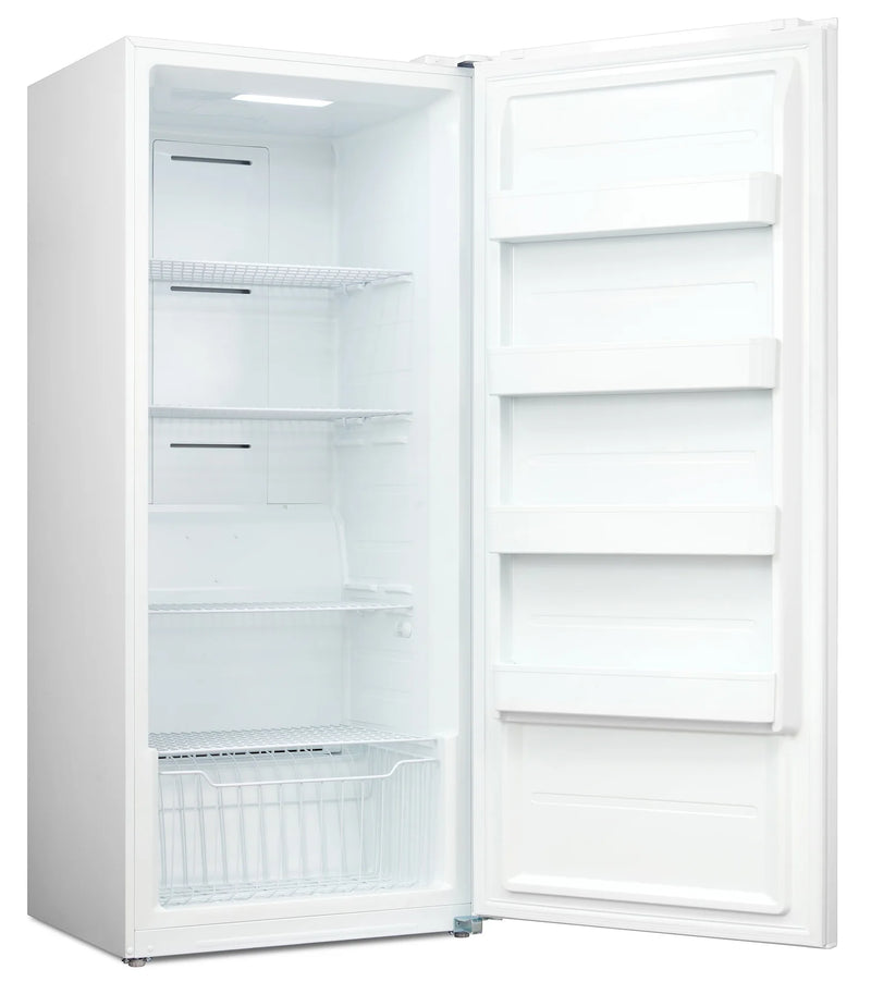 Midea 13.8 cu Convertible Upright Freezer / Fridge MU138SWAR1RC1 - Scratch & Dent