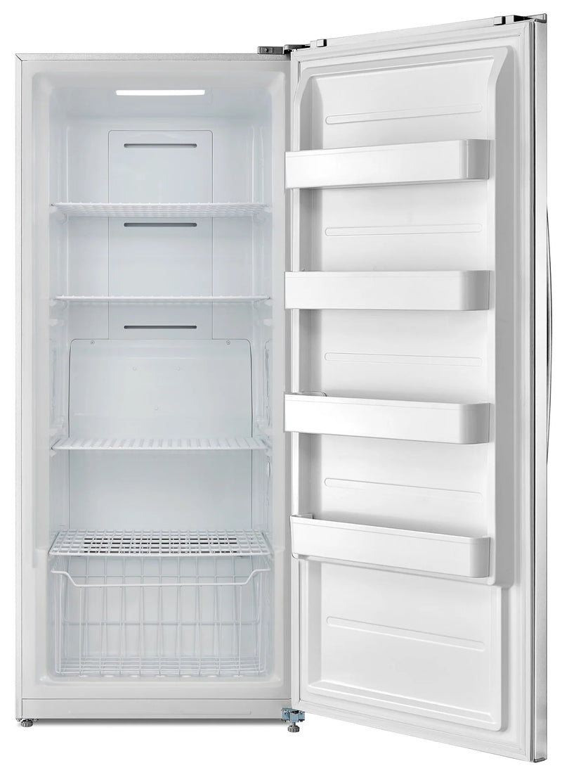 Midea 13.8 cu Convertible Upright Freezer / Fridge MU138SWAR1RC1 - Scratch & Dent