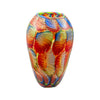 Dale Tiffany Adoro Multi-Colored Hand-Blown Art Glass Vase