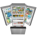 Midea Smart 33 inch 22.6 cu Counter-Depth French Door Fridge MRF23I7AST - Scratch & Dent