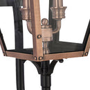 Quoizel Rue De Royal Applique murale extérieure à 2 lumières, 61 cm (24 pouces), cuivre vieilli *ampoule non incluse* RO8311AC - Occasion