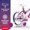 Huffy 16" Sea Star Kids' Bike with Tassels