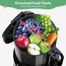 Aeitto Max5 Cold Press Juicer, 5.3” Extra Large Whole Fruits Juicer Machine