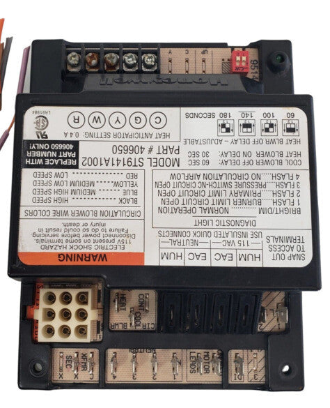 Honeywell Furnace Control Circuit Board 406650