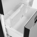 Midea 30 inch 19 cu Bottom Mount Fridge MRB19B7AST - Scratch and Dent