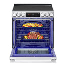 LG 30" 6.3 cu. ft. Smart Slide-In Electric Range with ProBake True Convection & Air Fry – LSEL6335XE - Scratch & Dent