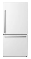 Hisense 31 inch 17 cu Counter-Depth Bottom Mount Fridge RB17A2CWE - Scratch & Dent