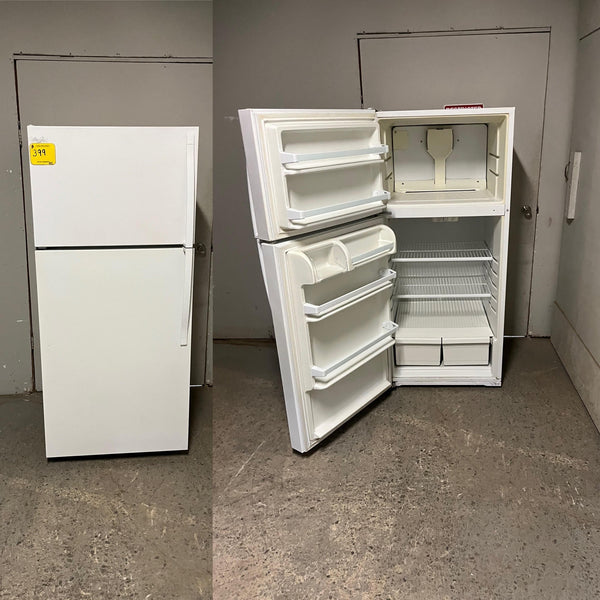 Used Whirlpool Apartment Sized Top Mount Fridge