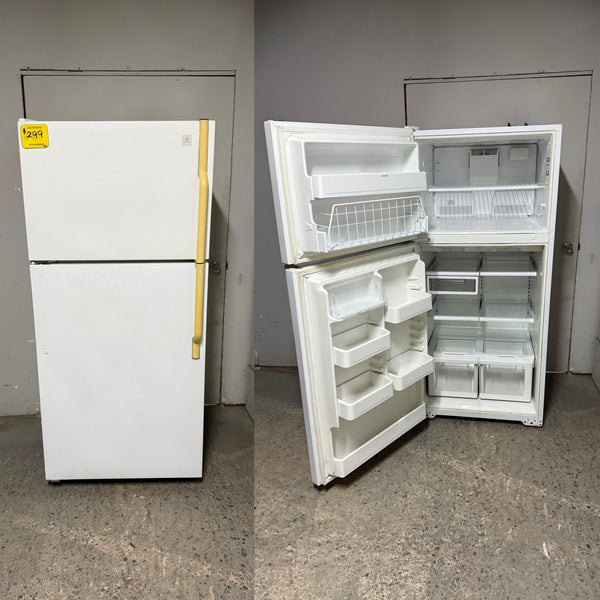 Used Maytag White Top Mount Fridge