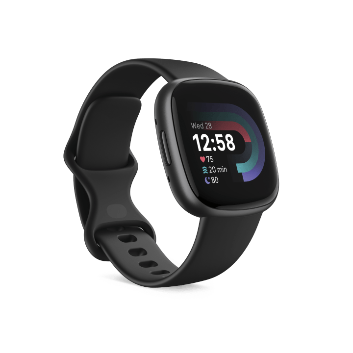Google Fitbit Versa 4 Fitness Smart Watch FB523BKBK-FRCJK - Refurbished