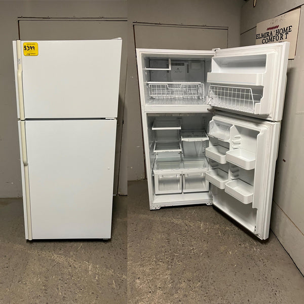 Used Maytag White Top Mount Fridge