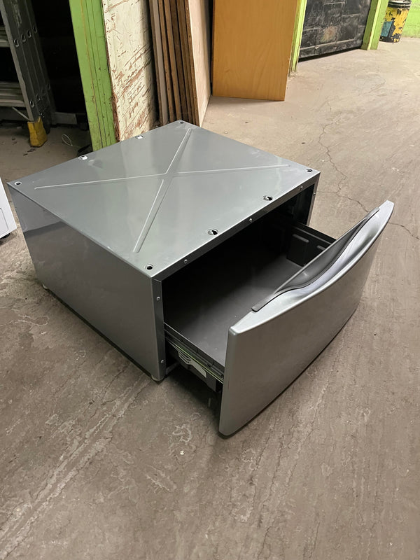 Used Chrome Pedestal with Drawer