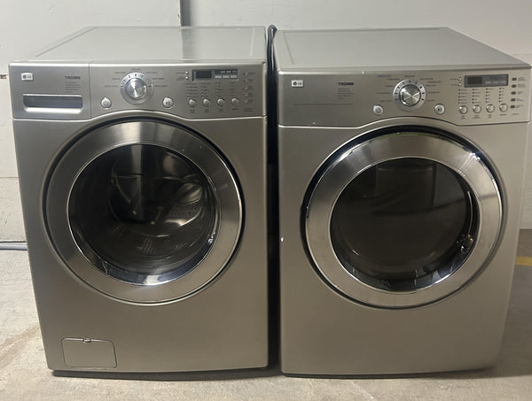 LG Stackable Front Loading Laundry Set  - Pre-Owned