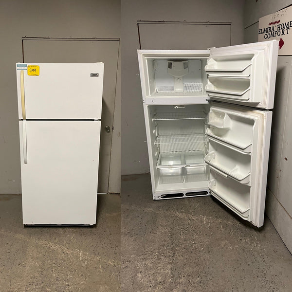 Used Crosley White Top Mount Fridge