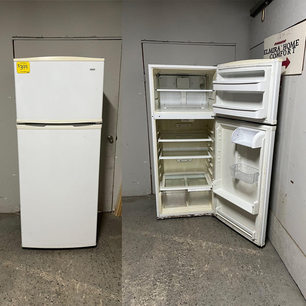Used Kenmore White Top Mount Fridge