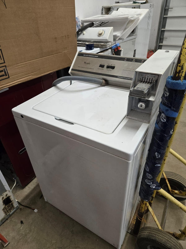 Used Whirlpool Coin Operated Commercial Top Load Washer