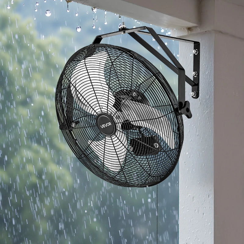 VEVOR 18 Inch Industrial Wall Mount Fan 3 Speed 4000 CFM VV-BGSFS18 - Refurbished
