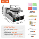 VEVOR Electric Commercial 1230w Ice Cream Cone Maker
