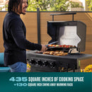 Performance Series™ FlavorMax™ 4 Burner Cart Gas Grill BBQ with Side Burner